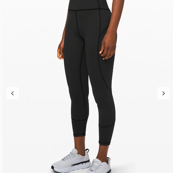lululemon athletica Pants - lululemon In Movement Tight 25" Black 8